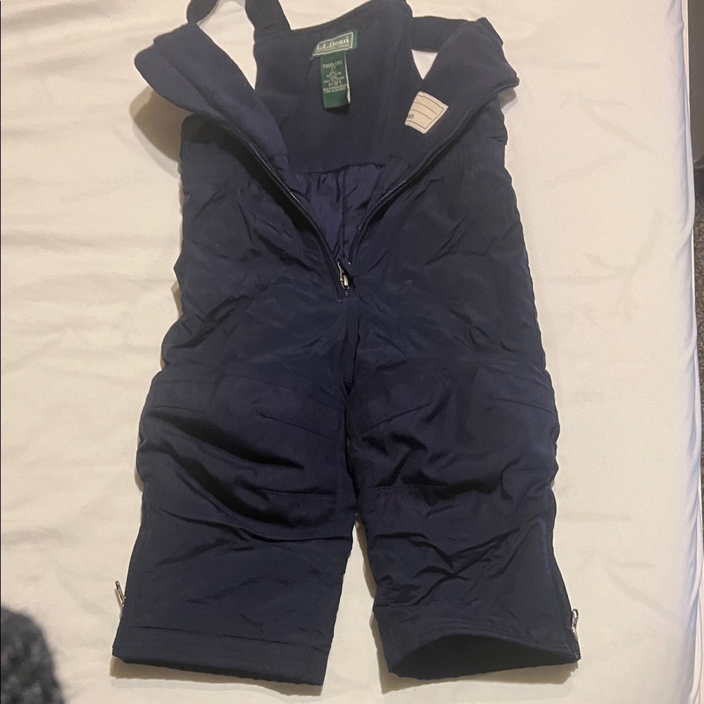 L.L. Bean Toddler Navy Blue Overalls Size 2T